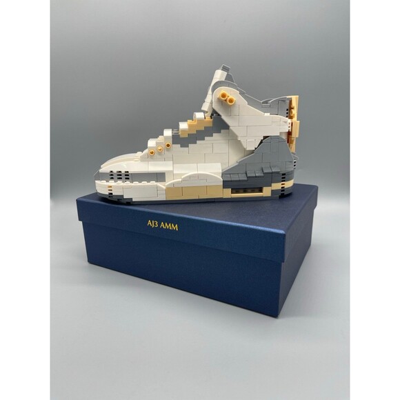 Completed A Ma Maniere x Air Jordan 3 ‘Raised by Women’ Kick Brick Set - Picture 3 of 4